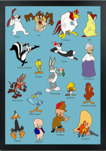 poster-quadro-looney-tunes